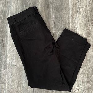 Banana Republic black capri pants